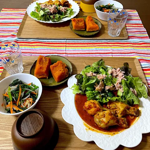 「FitDish」を使ってみたSnapdishの料理・レシピ写真:『FitDish』スパイス香る鶏手羽元のトマト煮✨