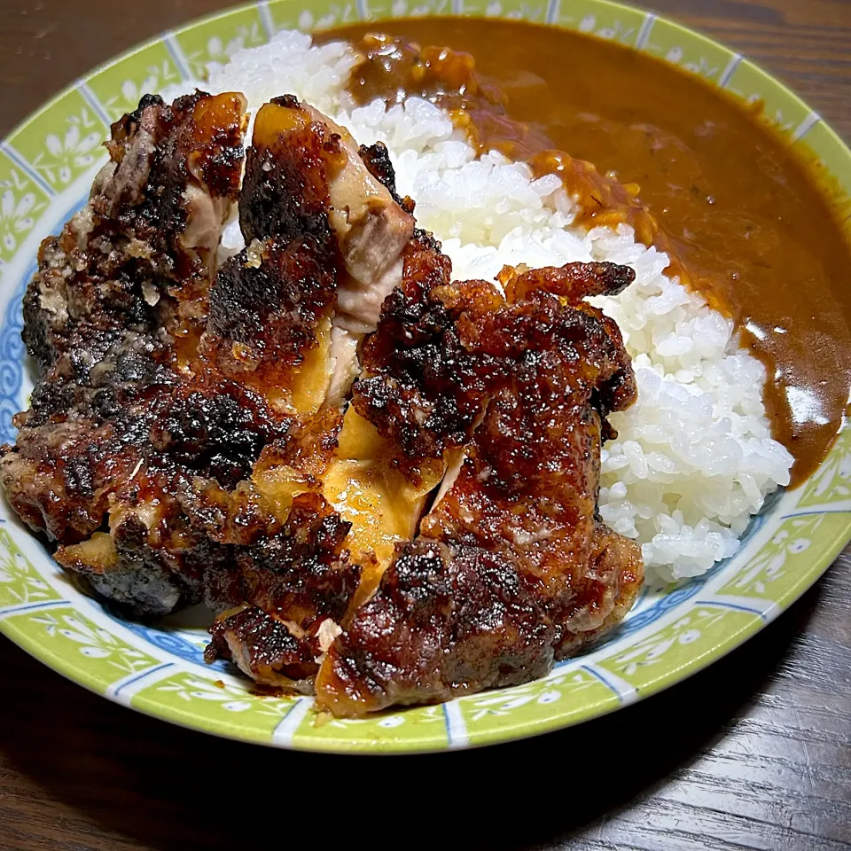 山賊焼きカレー^_^|きよっさんさん