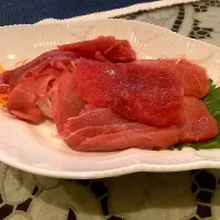 中トロのお刺身🐟😋|アライさんさん