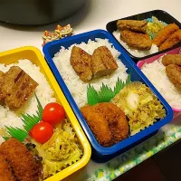 夫弁当､息子弁当､娘弁当､私弁当|みどりさん