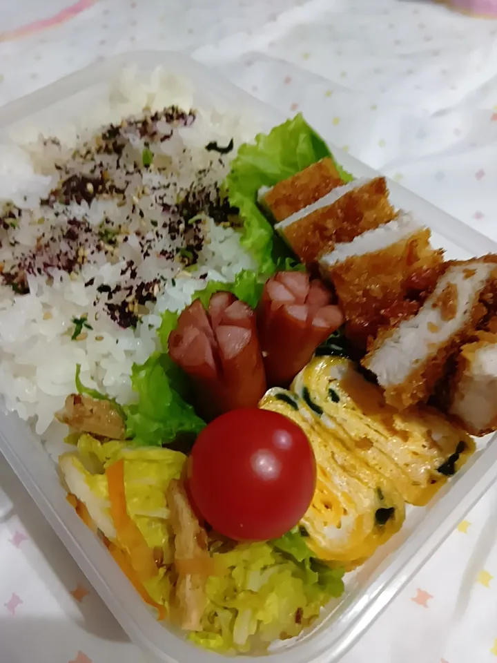 白菜炒めとんかつ弁当|yayoi.Kさん