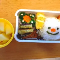 雪だるま弁当|goldenapple6783さん