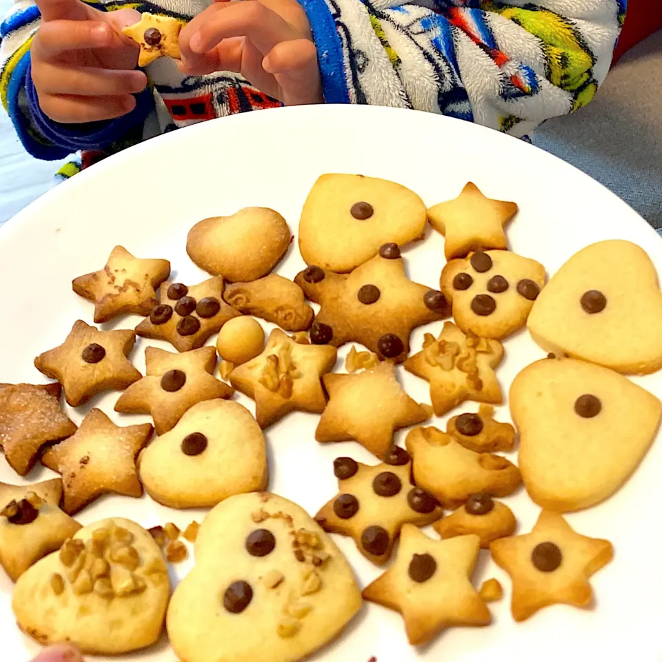 5歳児とクッキー作り🍪🎄メリークリスマス🎅|かおちゃんさん