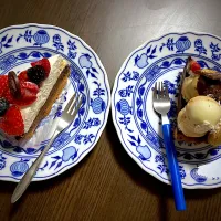 Style’s cake & co. 4種のベリーのフルーツタルト、チョコレートタルトとクロカンブッシュ|よだみなさん