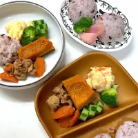 豚肉のニンニク炒めとカボチャ|さとう かおりさん