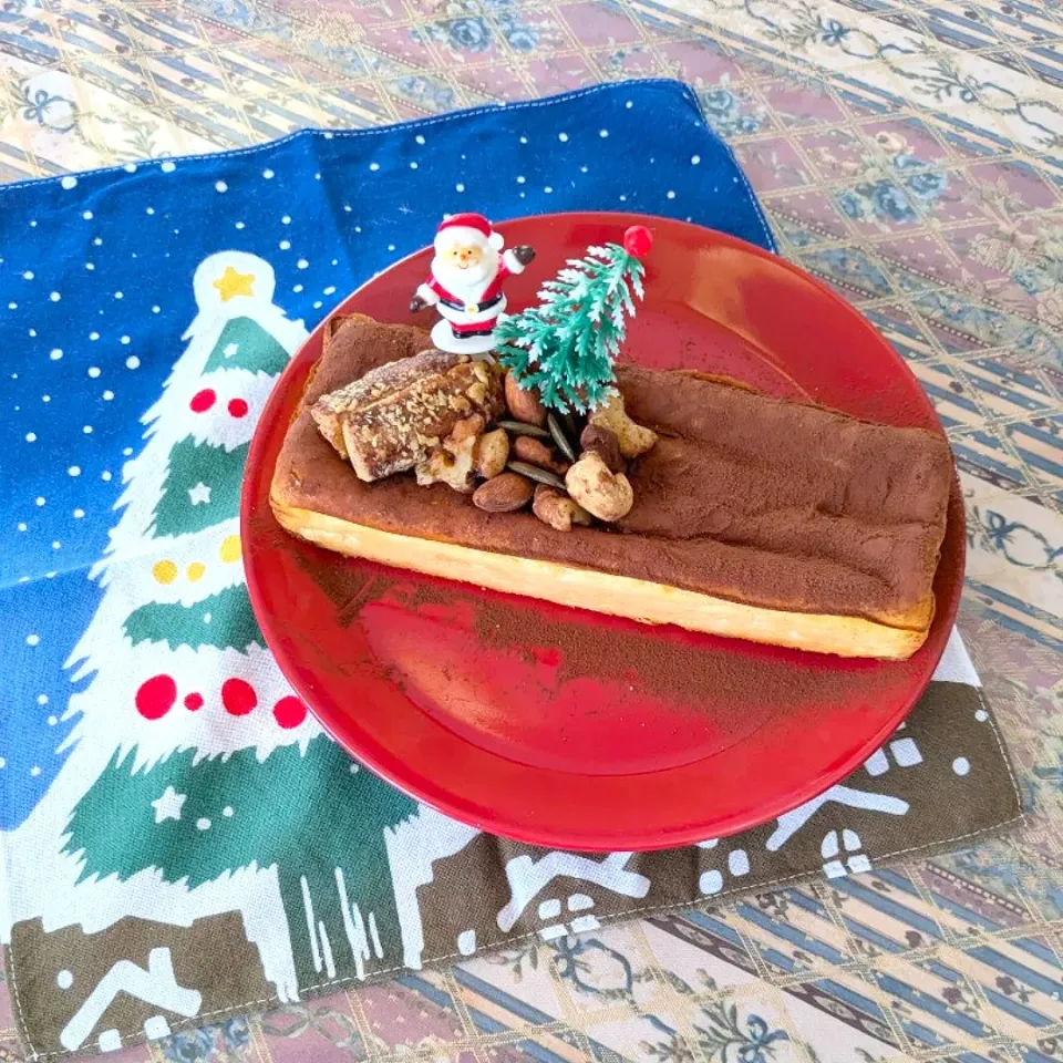 クリスマスチーズケーキ🎄🧁|naonaomimichanさん