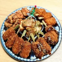 神戸コロッケのひとくち串カツオードブル|すーさん