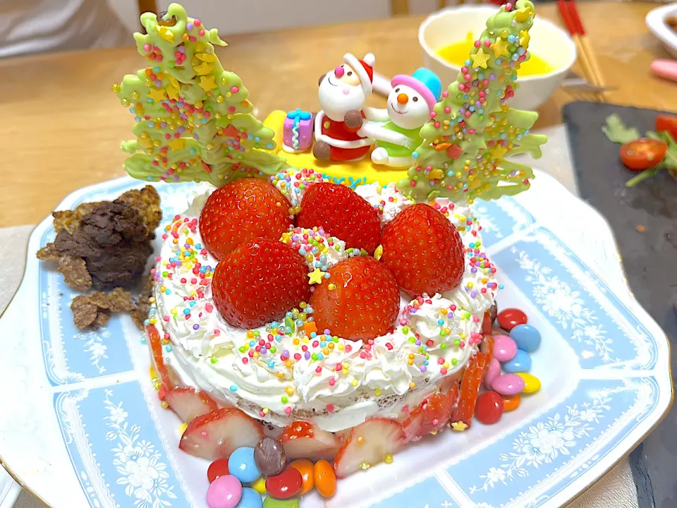 クリスマスケーキ🎂|もんちーさん