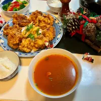 クリスマスの晩御飯は唐揚げ|Takeshi  Nagakiさん