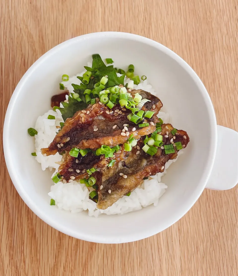 鯵の竜田揚げ丼|な。さん