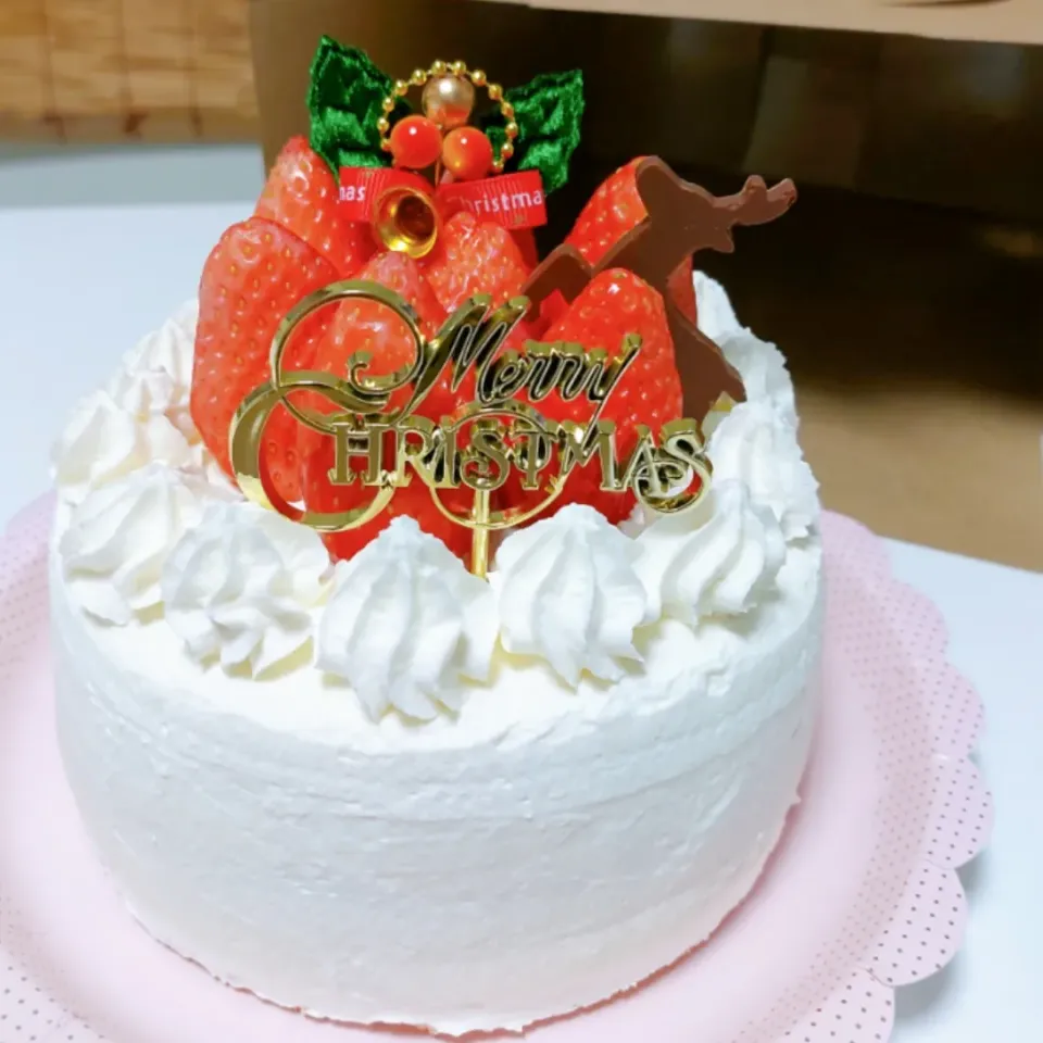 クリスマスケーキ🍓|☆ちび☆さん