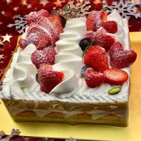 クリスマスケーキ｡.:✤*゜ガトー・オ・フレーズ