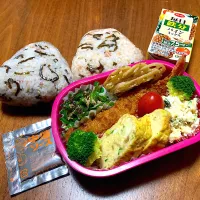 12月25日お弁当＆朝練おにぎり|Meimamaさん