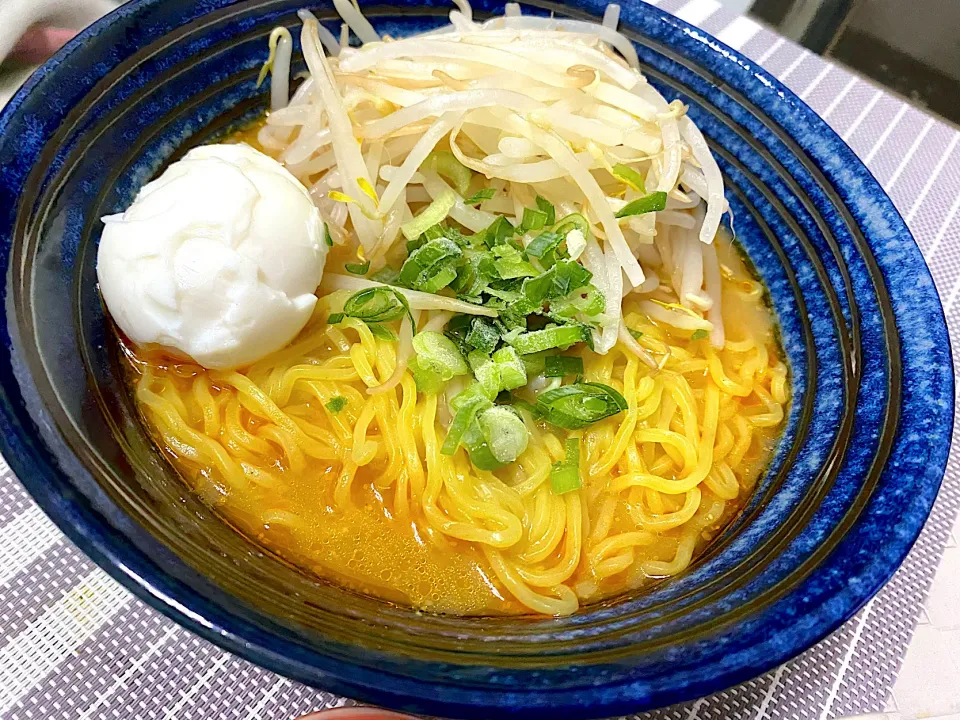 冷蔵庫在庫消費適当ラーメン|単身赴任のっちさん