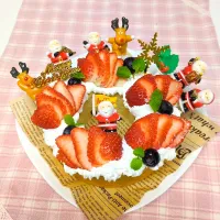 クリスマスケーキ🎄🎂|みちゅあしさん