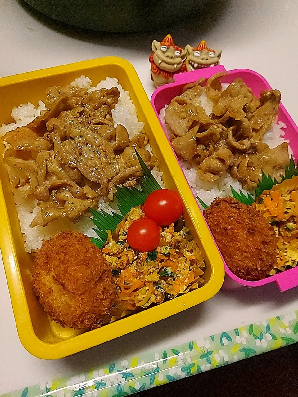 夫弁当､私弁当|みどりさん