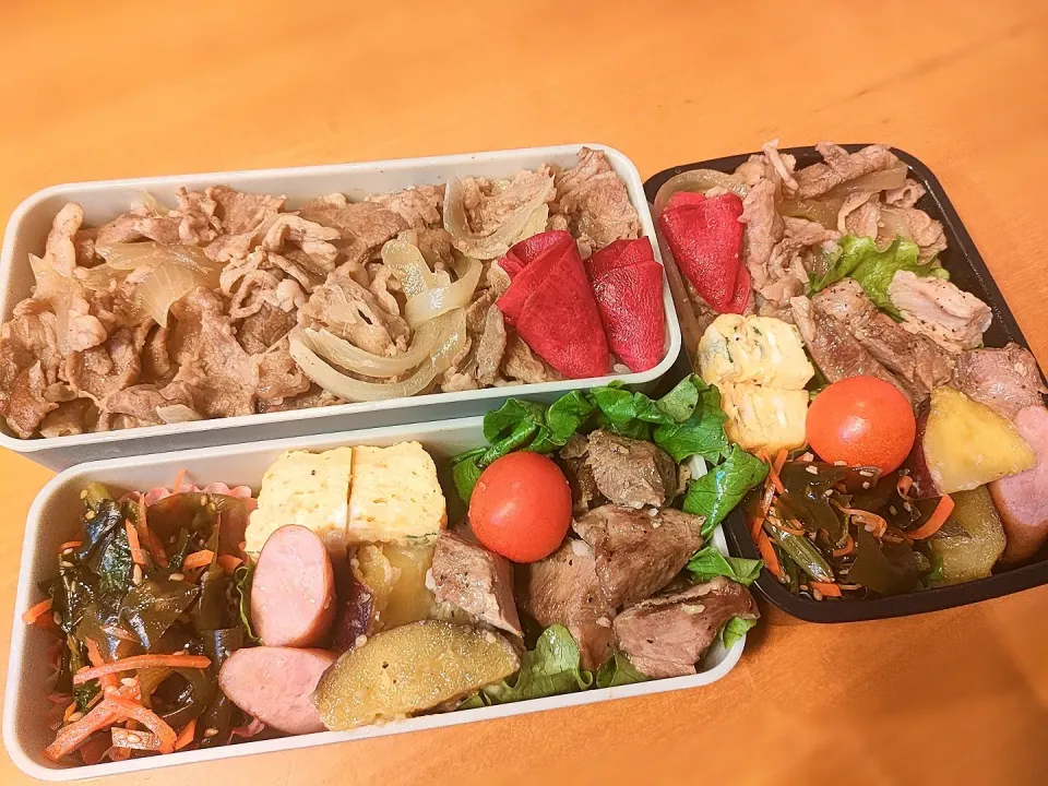 次男・私弁当|tamagomagomagoさん