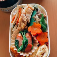 今日の旦那のお弁当|sacchan( ﾐΦﻌΦ)ฅさん