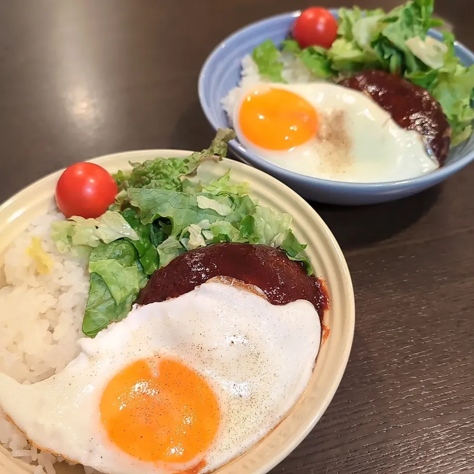 ロコモコ丼弁当🍱|Rieさん