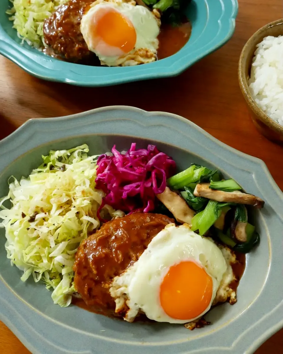 ハンバーグプレート|@chieko_tanabe_さん