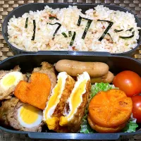 息子弁当　冬期講習3日目🚩|れいちんさん