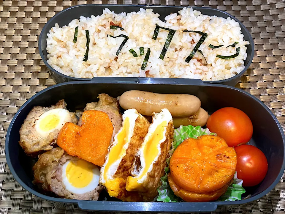 息子弁当　冬期講習3日目🚩|れいちんさん