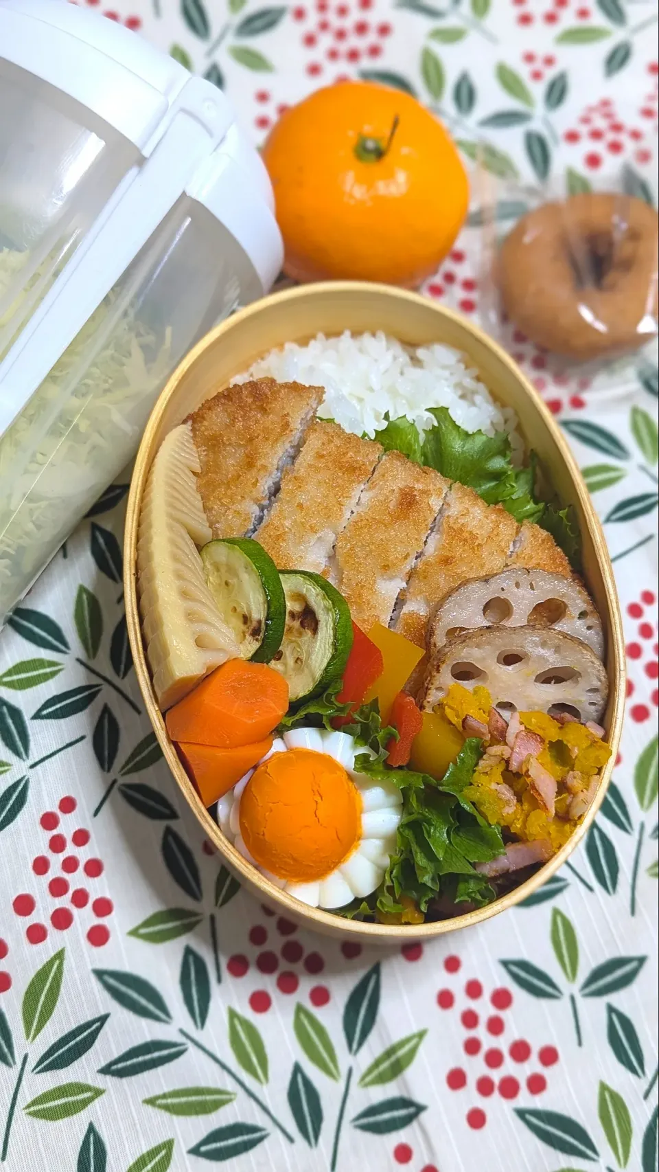 本日のお弁当〜とんかつ弁当|f.1125beさん