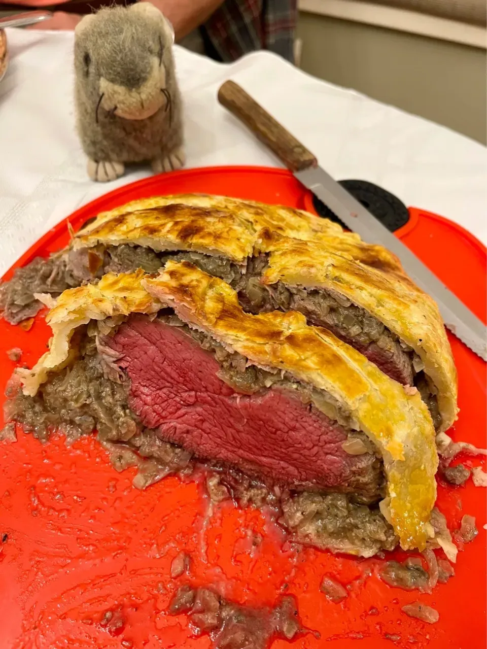 2024/12/25 初めてのビーフ・ウェリントン Our First Attempt at Beef Wellington|19 Boys & 野鳥さん