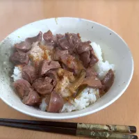 砂肝のネギ塩丼|G0MAさん