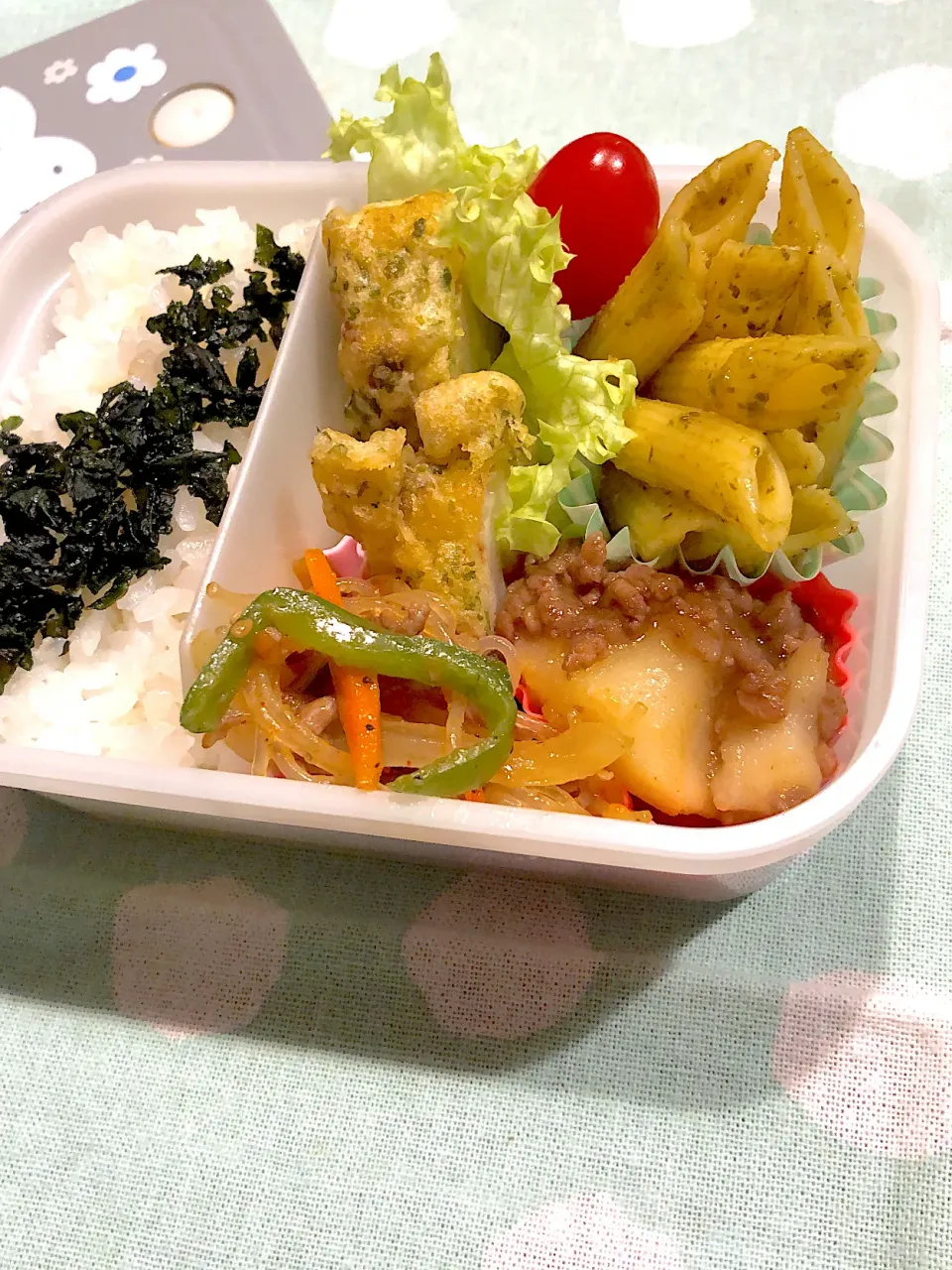 2024.12.26  ＊今日のお弁当＊そぼろ肉じゃが🎶|rinrin*mama*さん