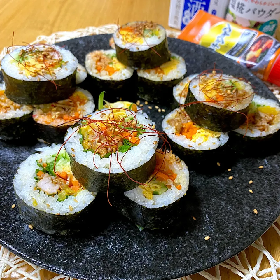 由美さんの料理 ソジンの家キンパ再現　プルコギキンパ🇰🇷|sakurakoさん