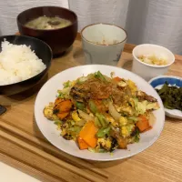 豆腐チャンプルー定食|pontalさん