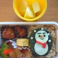 雪だるま弁当|goldenapple6783さん