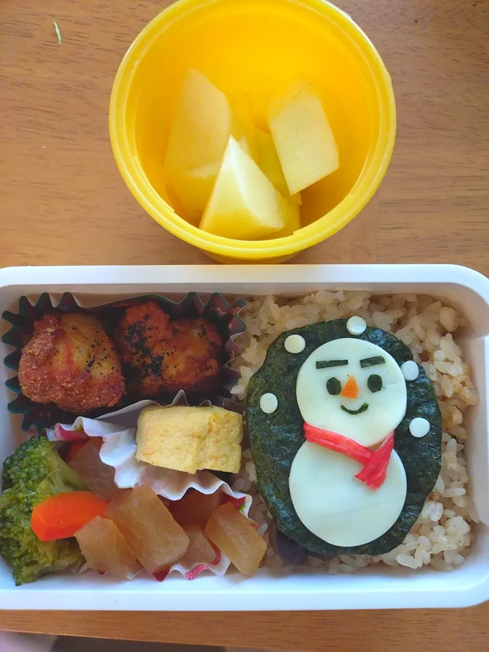 雪だるま弁当|goldenapple6783さん