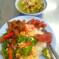 ข้าวราดแกง Typical Thai Dish!|An'leeさん