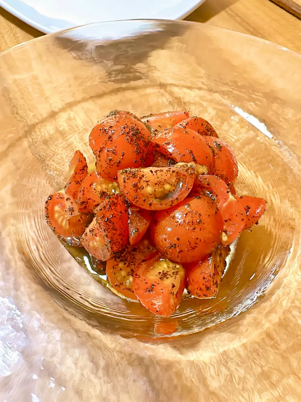 トマトの紅茶マリネ|こにたんさん