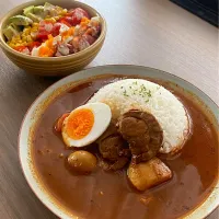 FitDish スープカレーホタテ| 大学生の自炊日記さん