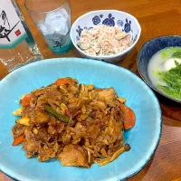 家族集合直前 冷蔵庫整理晩ご飯| sakuramochiさん