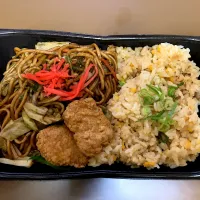 BN 焼そば&炒飯弁当|ばーさんさん