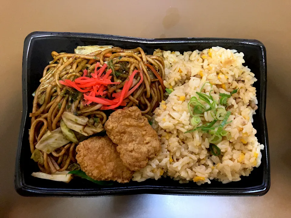 BN 焼そば&炒飯弁当|ばーさんさん