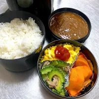 カレー弁当🍛|Ponoさん