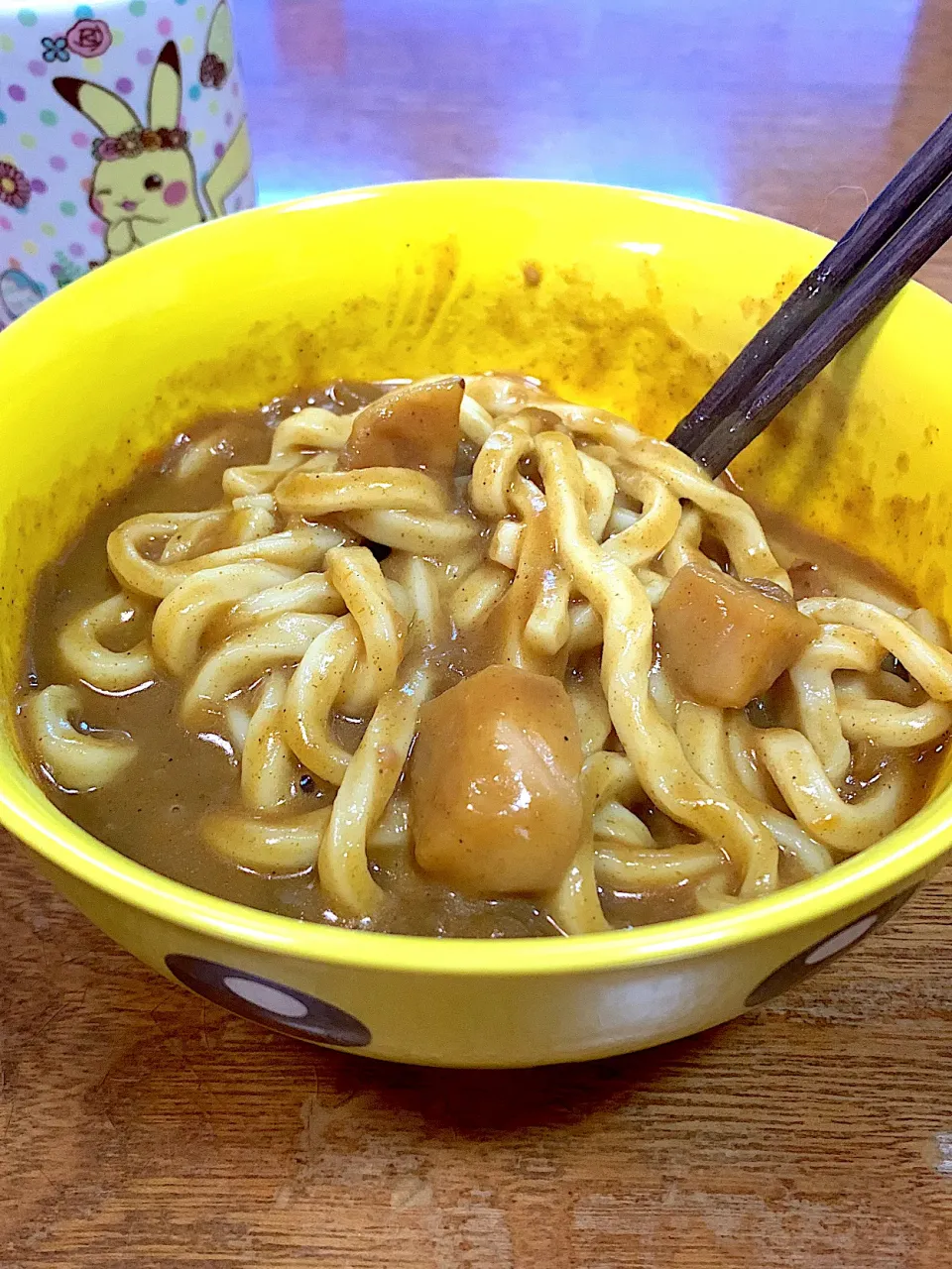 ゴールデンカレーうどん|パムさん