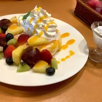 ハワイアンパンケーキ🥞🌺|アライさんさん