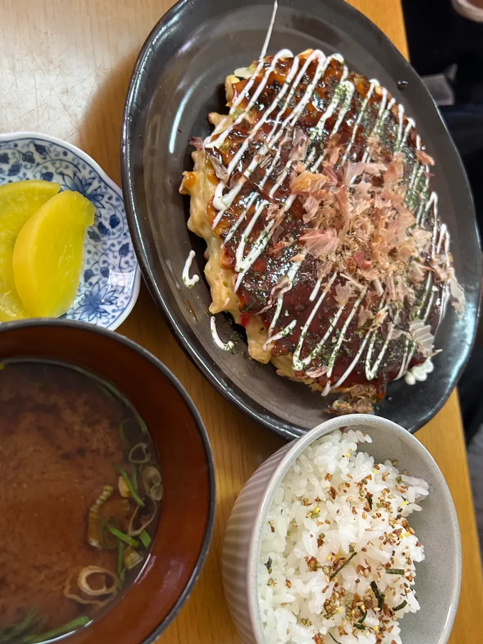 お好み焼きじじばばさんのお好み焼きランチ|Morito Kamiyaさん