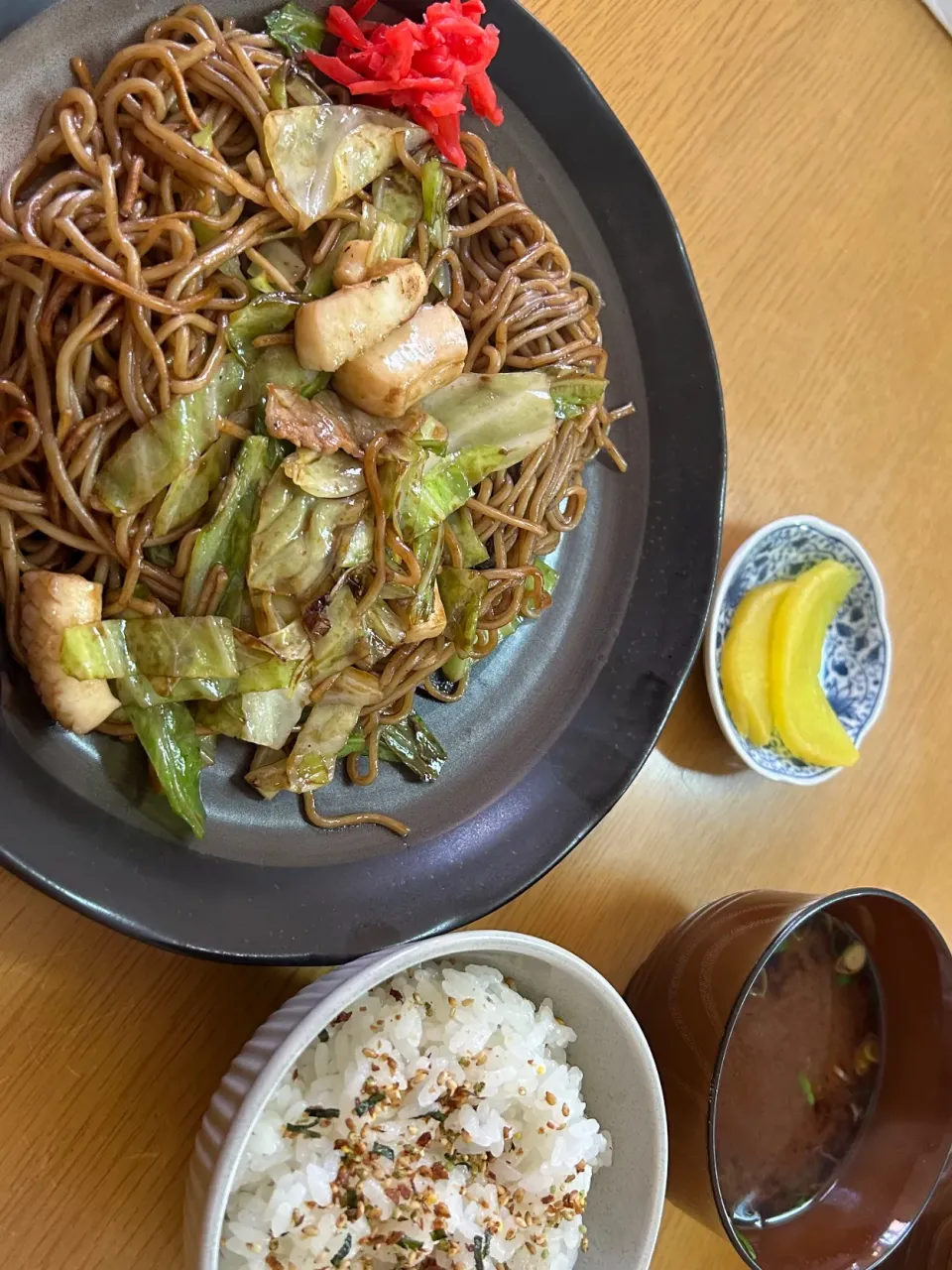 お好み焼きじじばばさんの焼そばランチ|Morito Kamiyaさん