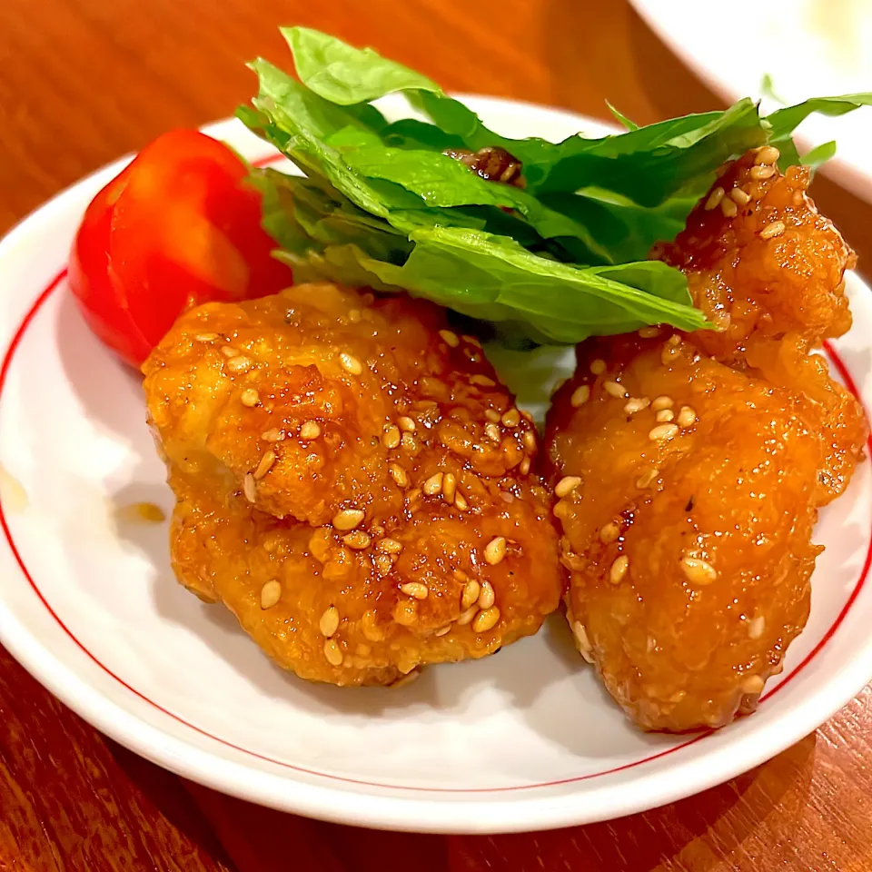 甘辛チキン|とゆあさん