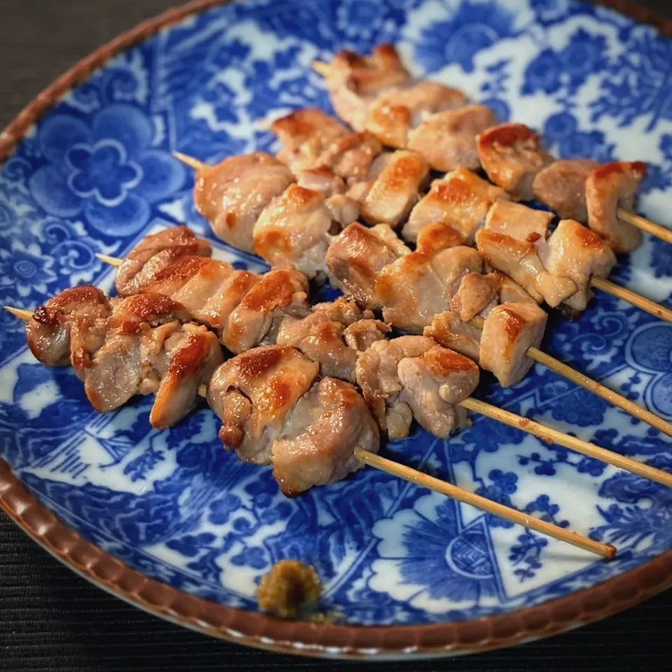 朝引き地鶏の焼き鳥 もも|まる(丸大豆)さん