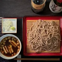 朝引き地鶏の 刻み鶏せいろ| まる(丸大豆)さん