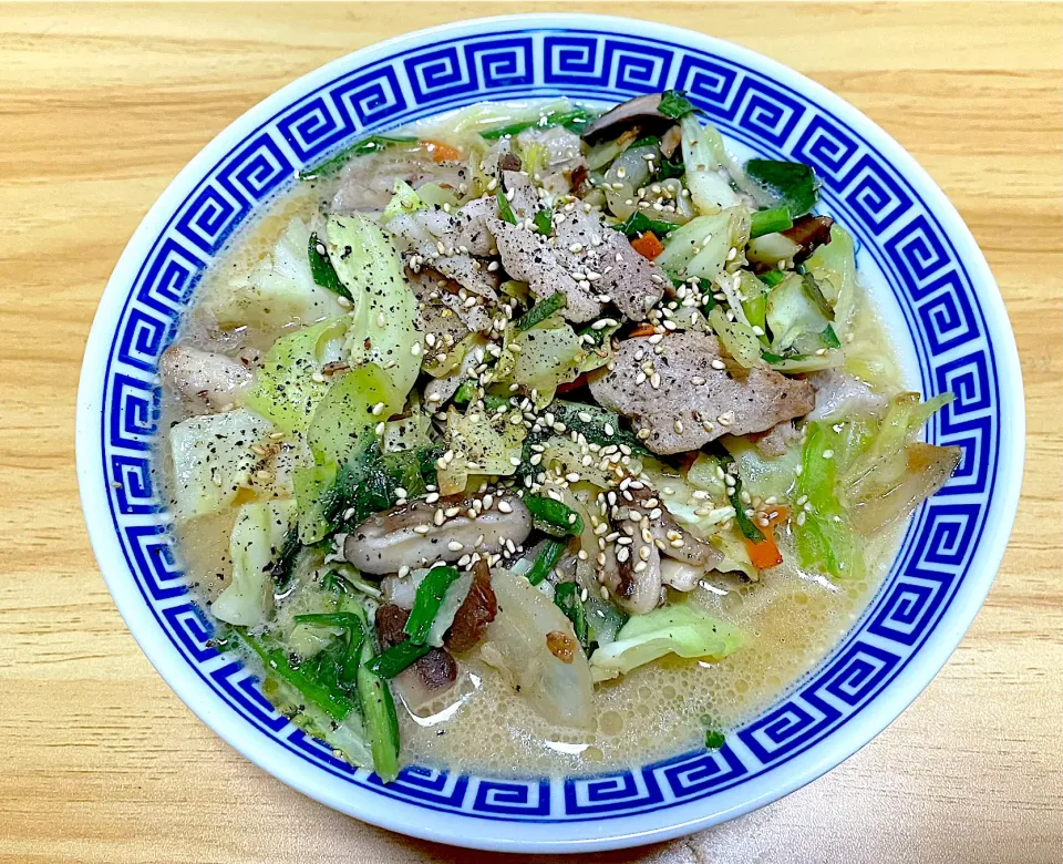 味噌ラーメン|料理好きなじいさまさん