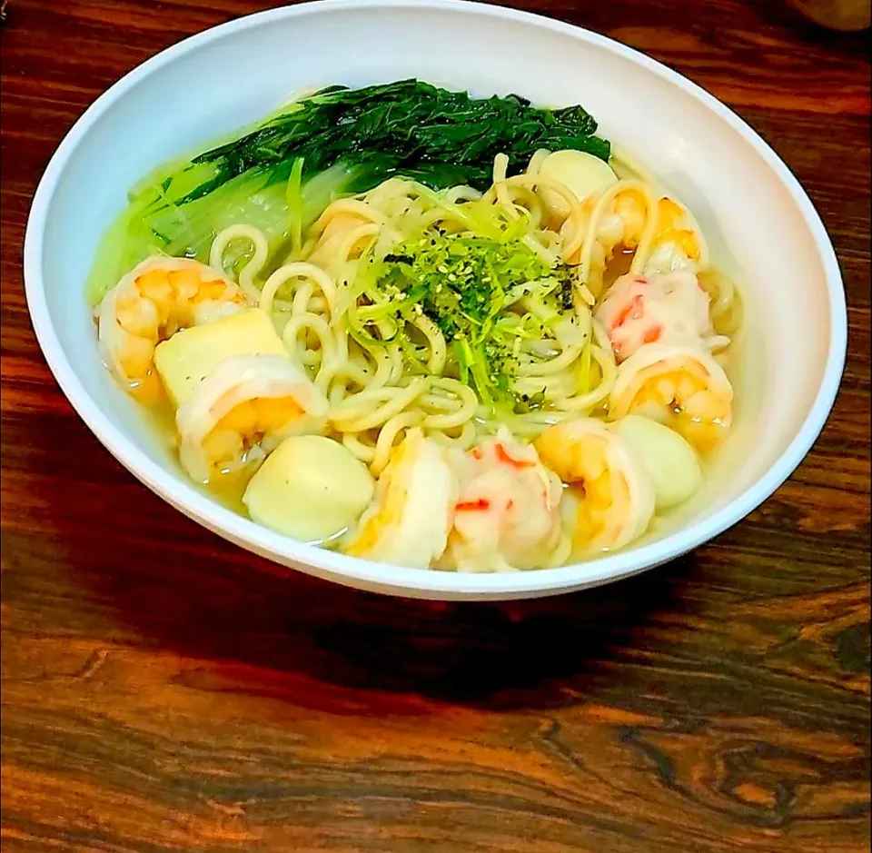 Shrimp and Fish Ball Ramen |Tam Tamさん